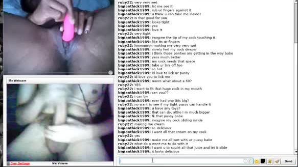 Sexy ruby cums 3 times on webcam